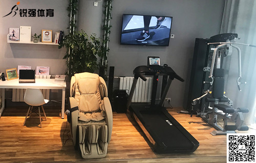 7709美彩国际济南一位客户的私家健身房